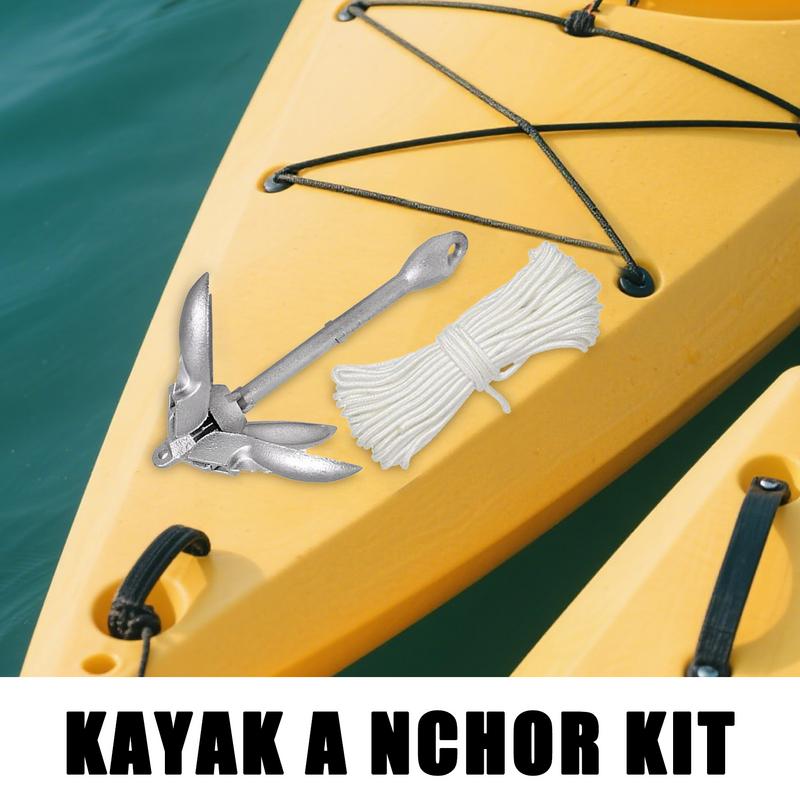Fishing Boat Anchor - Компактная система якоря для каяка, складная