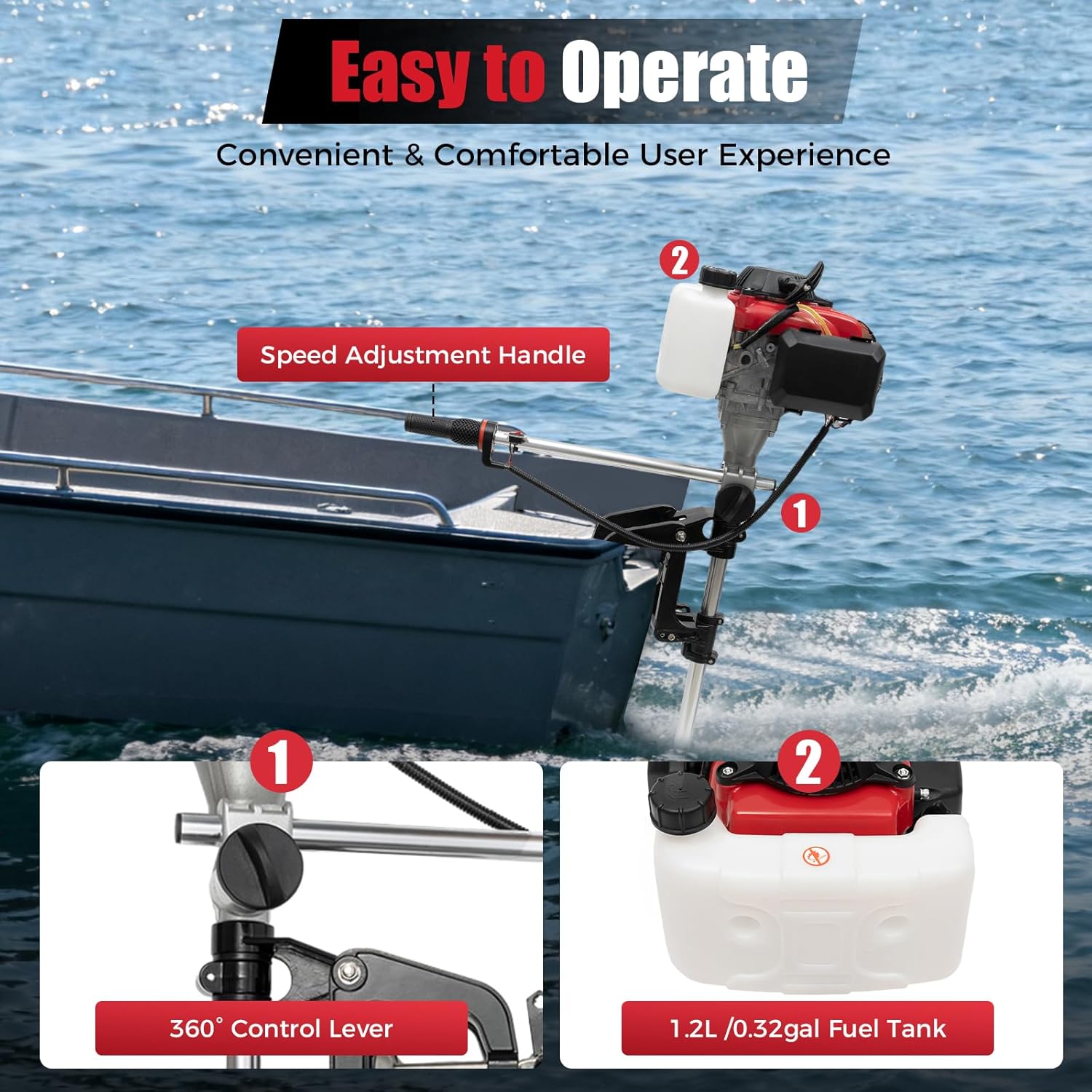 Подвесной лодочный мотор мощно – обзор и цена Fishing Boat Outboard Motor