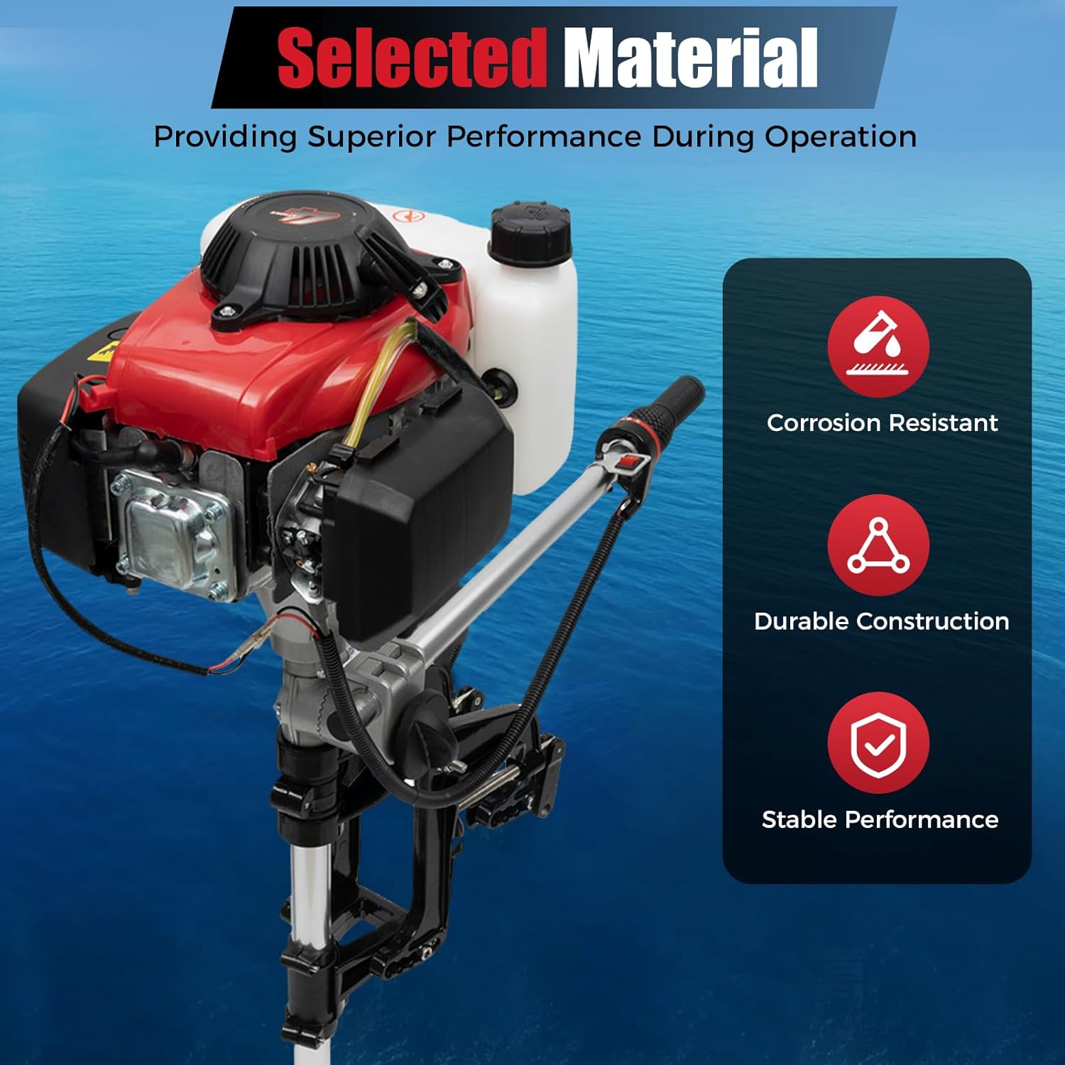Подвесной лодочный мотор мощно – обзор и цена Fishing Boat Outboard Motor